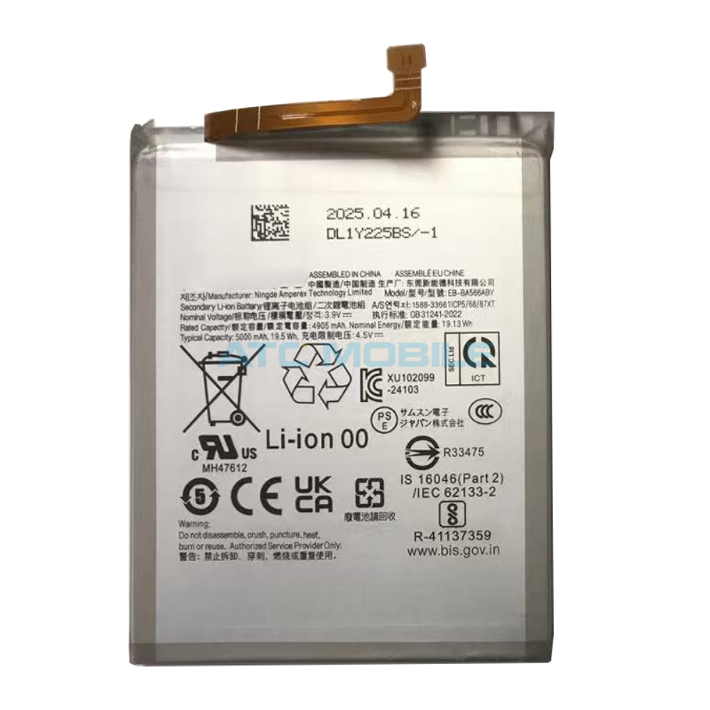 EB-BA566ABY Hlavní flex Samsung Galaxy A36 5G (SM-A366B), A37 5G (SM-A376B), A56 5G (SM-A566B)