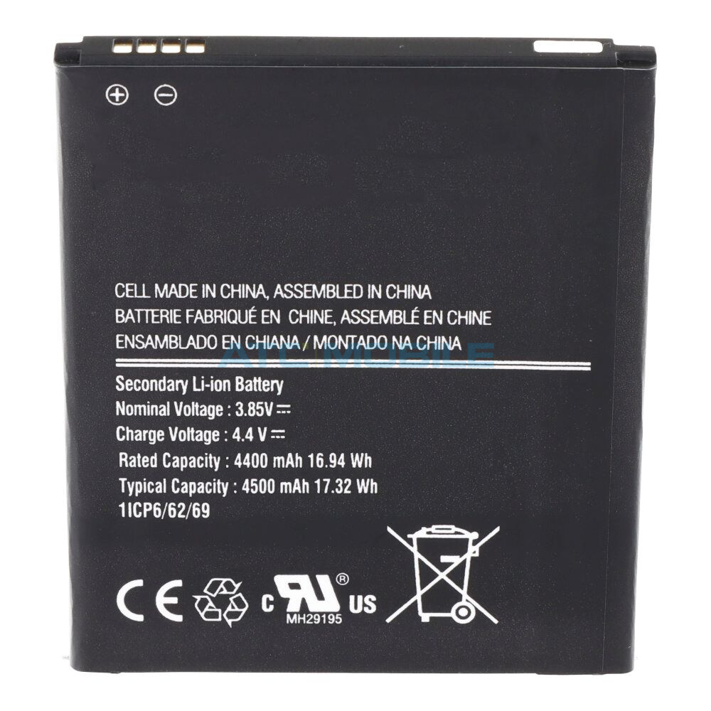 EB-BG736BBE Střední kryt Samsung Galaxy XCover 6 Pro (SM-G736B) černý