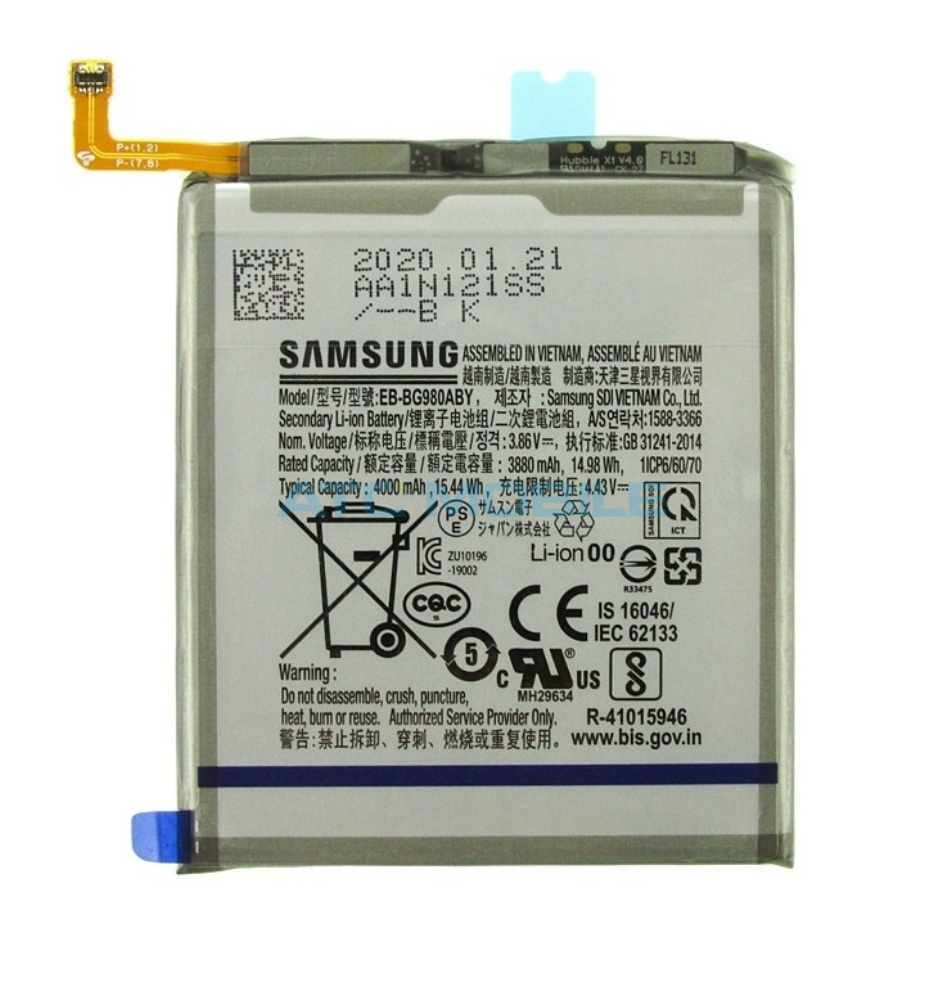 EB-BG980ABY Sluchátko (Ear Speaker) Samsung Galaxy S9+ (SM-G965), S10 (SM-G973), S20 (SM-G981), Note 9 (SM-N960)