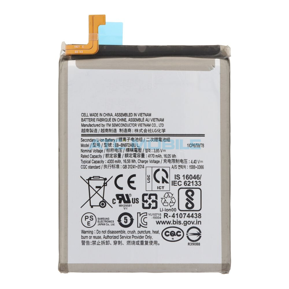 Samsung baterie EB-BN972ABU 4200 mAh Galaxy Note 10+ (SM-N975F) Samsung baterie EB-BN972ABU 4200 mAh Galaxy Note 10+ (SM-N975F)