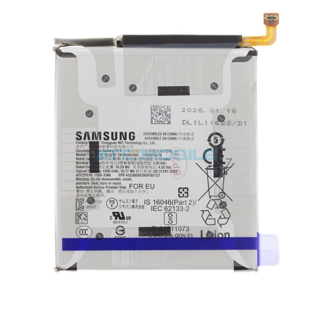 Samsung baterie EB-BS942ABE / EB-BS942ABY Galaxy S26 (SM-S942B) včetně lepení Samsung baterie EB-BS942ABE / EB-BS942ABY Galaxy S26 (SM-S942B) včetně lepení