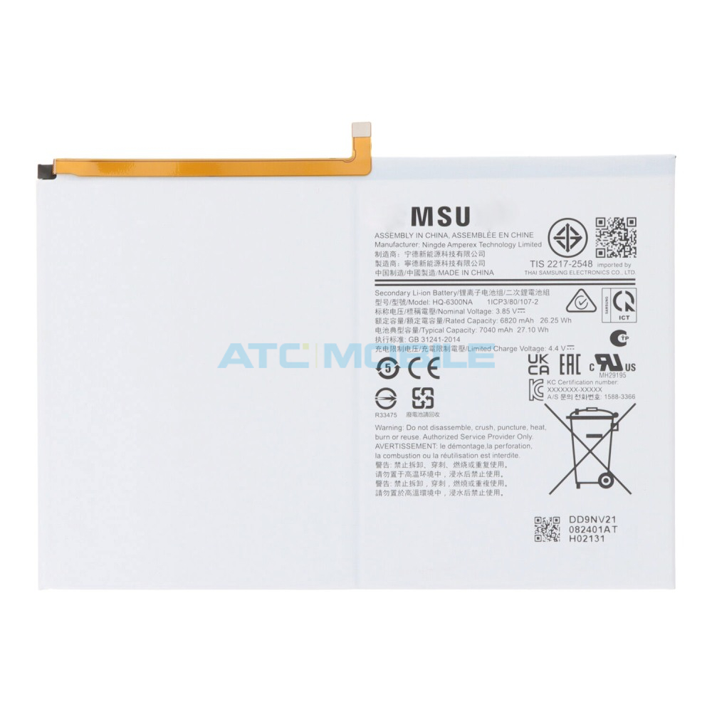 HQ-6300NA USB-C modul Samsung Galaxy Tab A8 (SM-X200, X205), originální - GH81-21943A