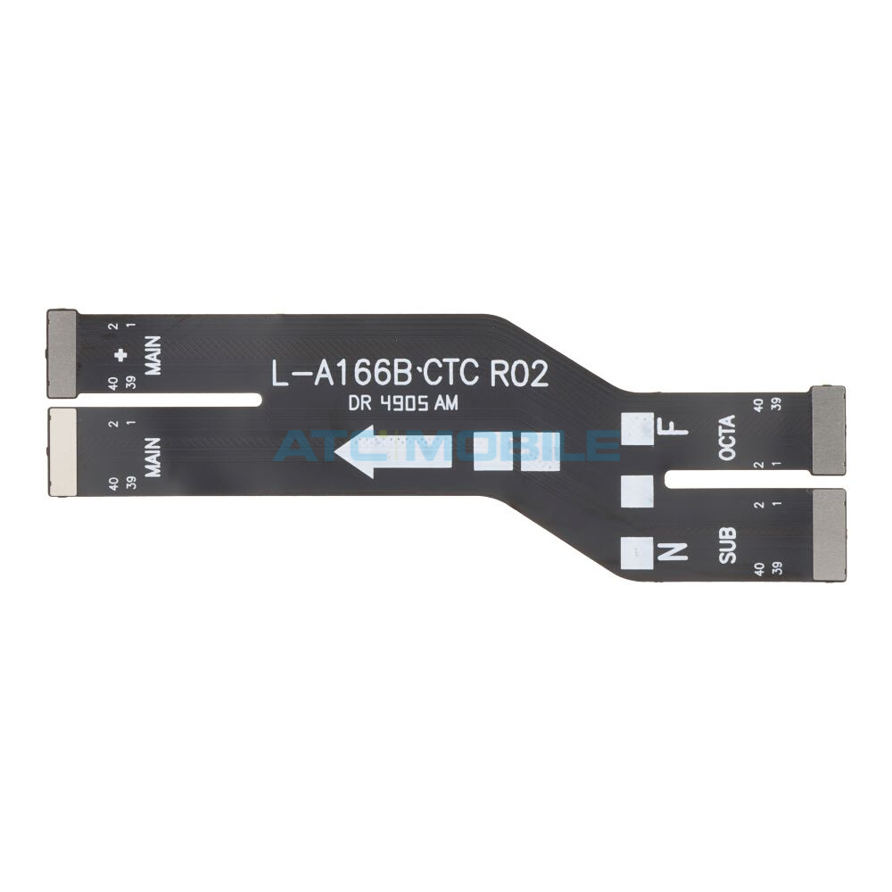 SGA176-FLEXMAINO Držák SIM a microSD Samsung Galaxy A17 5G (SM-A176) černý