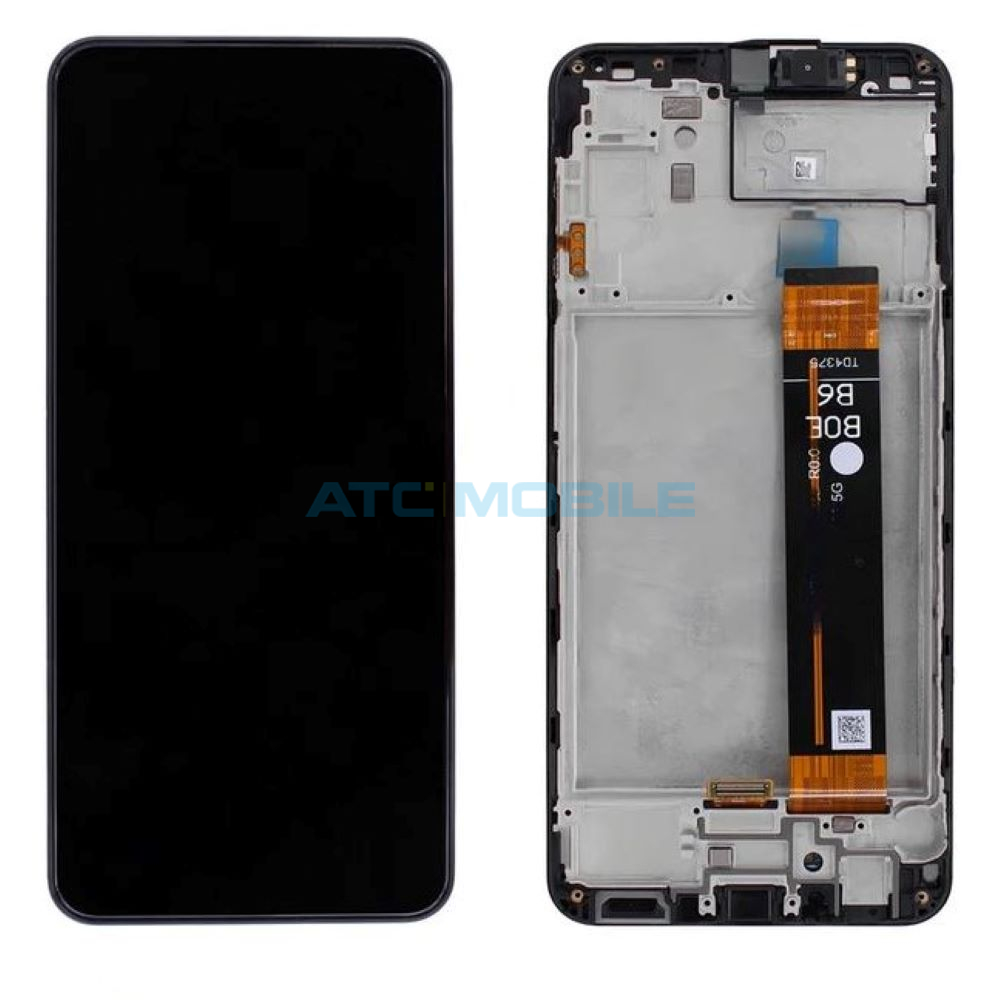SGA236-LCDOBK Shockproof Camera Sliding kryt Shield4U Samsung Galaxy A23 5G (SM-A236) s uzavřením kamery černý
