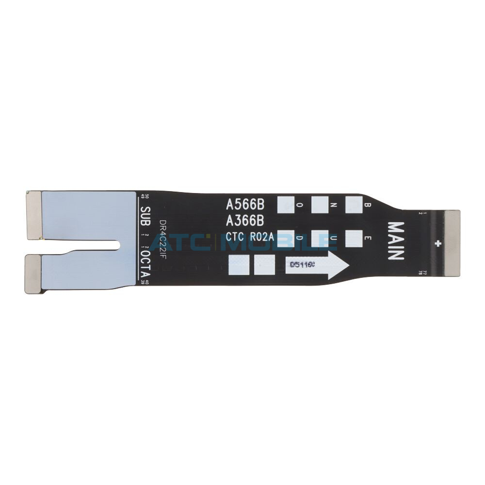SGA566-FLEXMAIN Displej + dotyk + rám Samsung Galaxy A37 5G (SM-A376B) černý (Service Pack) - GH82-39232A