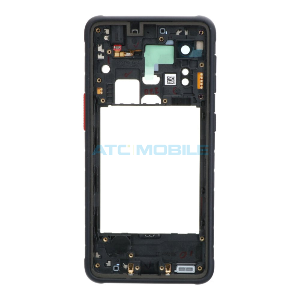 SGG525-ZKTO Shockproof Carbon Fiber kryt Shield4U Samsung Galaxy XCover 5 (SM-G525) černý