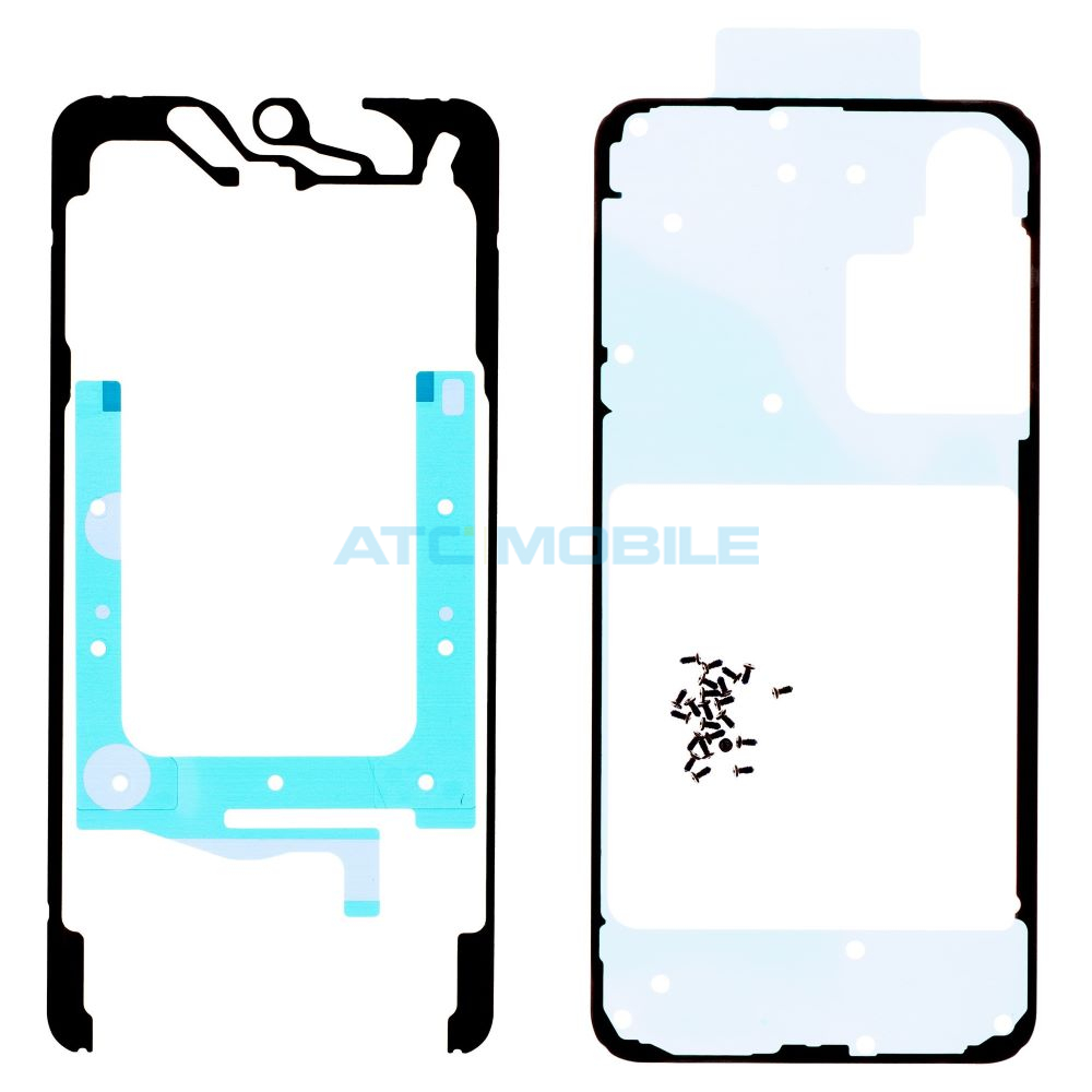 SGS731-LCDADHOSET Displej + dotyk Samsung Galaxy S25 FE (SM-S731B) černý (Service Pack) - GH82-38423A