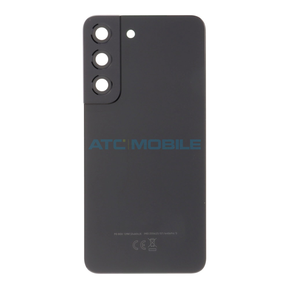 Zadní kryt Samsung Galaxy S22 5G (SM-S901B) černý Zadní kryt Samsung Galaxy S22 5G (SM-S901B) černý