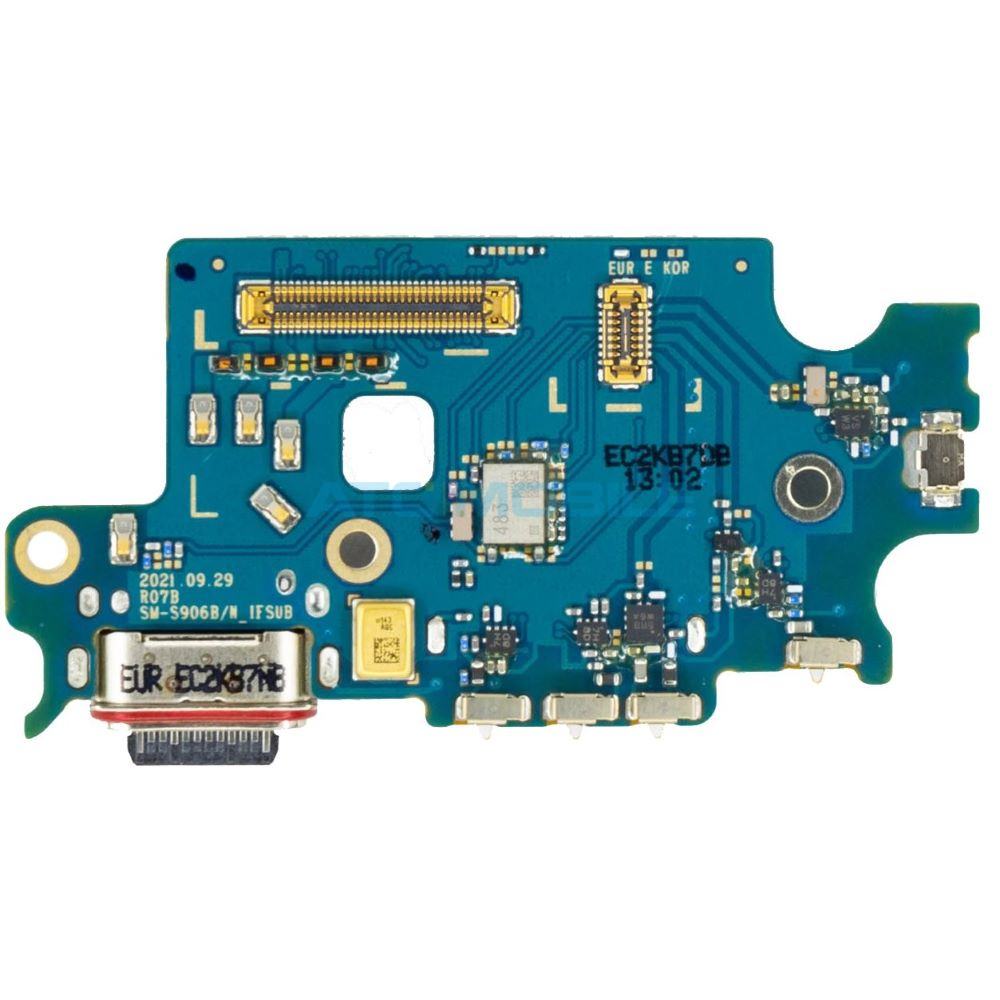 SGS906-USBMODO Displej + dotyk + rám Samsung Galaxy S22+ 5G (SM-S906B) bílý - GH82-27500B