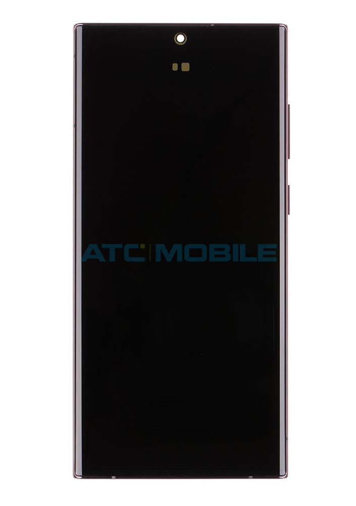 SGS908-LCDOBR Zadní kryt Samsung Galaxy S22 Ultra 5G (SM-S908B) černý (Phantom Black)