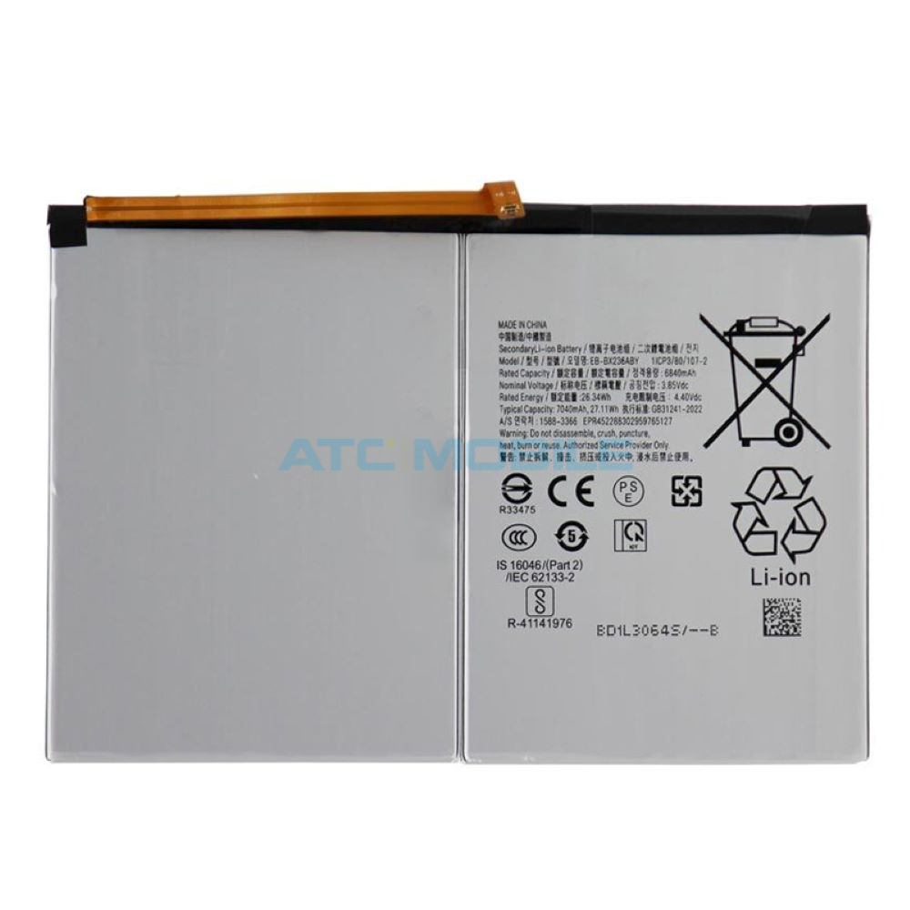 Baterie EB-BX236ABE Samsung Galaxy Tab A11+ (SM-X230, SM-X236B) Baterie EB-BX236ABE Samsung Galaxy Tab A11+ (SM-X230, SM-X236B)