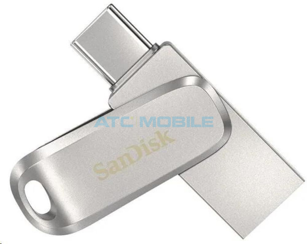 SanDisk Flash Disk Ultra Dual USB-C / USB-A 32GB stříbrný (USB 3.1) SanDisk Flash Disk Ultra Dual USB-C / USB-A 32GB stříbrný (USB 3.1)