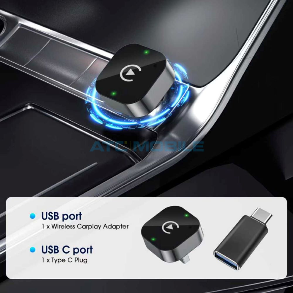 Bezdrátový adaptér Shield4U Apple CarPlay & Android Auto (Plug & Play) Bezdrátový adaptér Shield4U Apple CarPlay & Android Auto (Plug & Play)