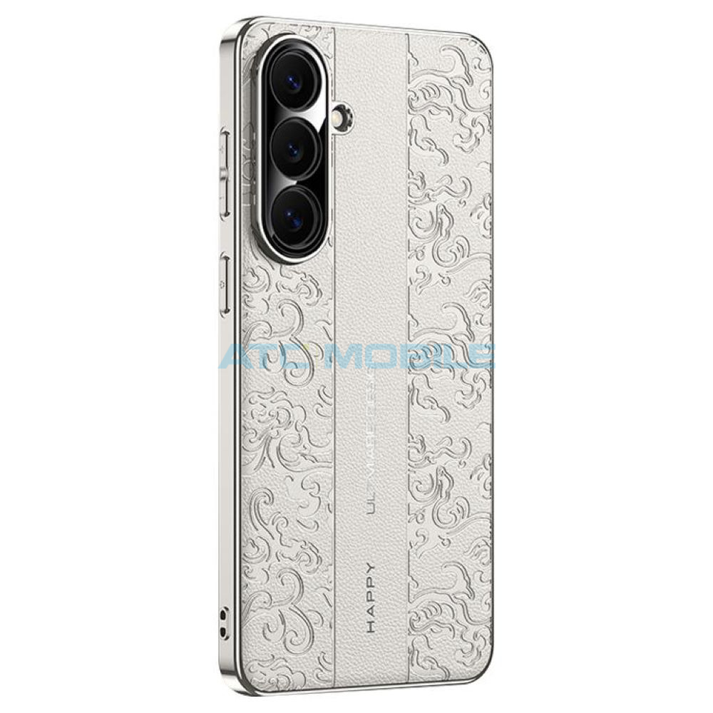 ATC-BCKDRG-SGS946WH Shield4U kryt z PU kůže Cloud Dragon Samsung Galaxy S26+ 5G (SM-S946B) červený