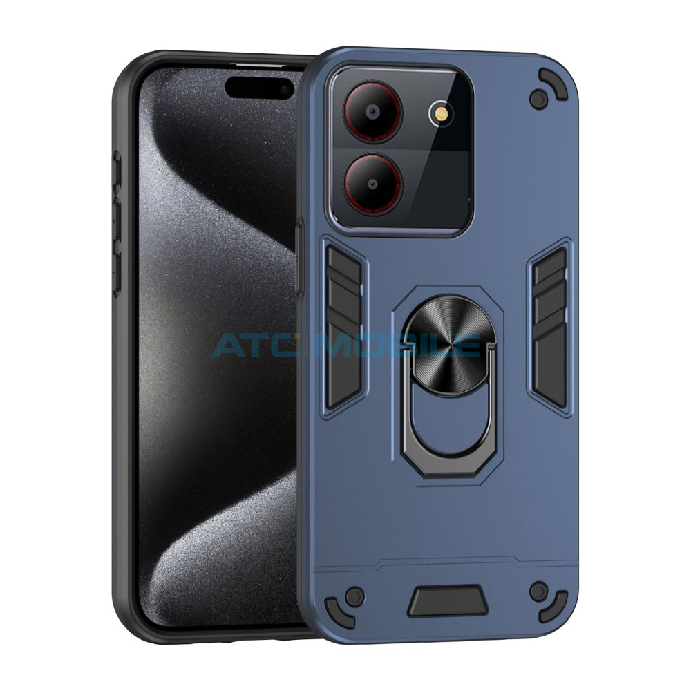 ATC-BCKSP-ZTEA54BL Pouzdro Shield4U ZTE Blade A54 Diamond Texture otevírací fialové
