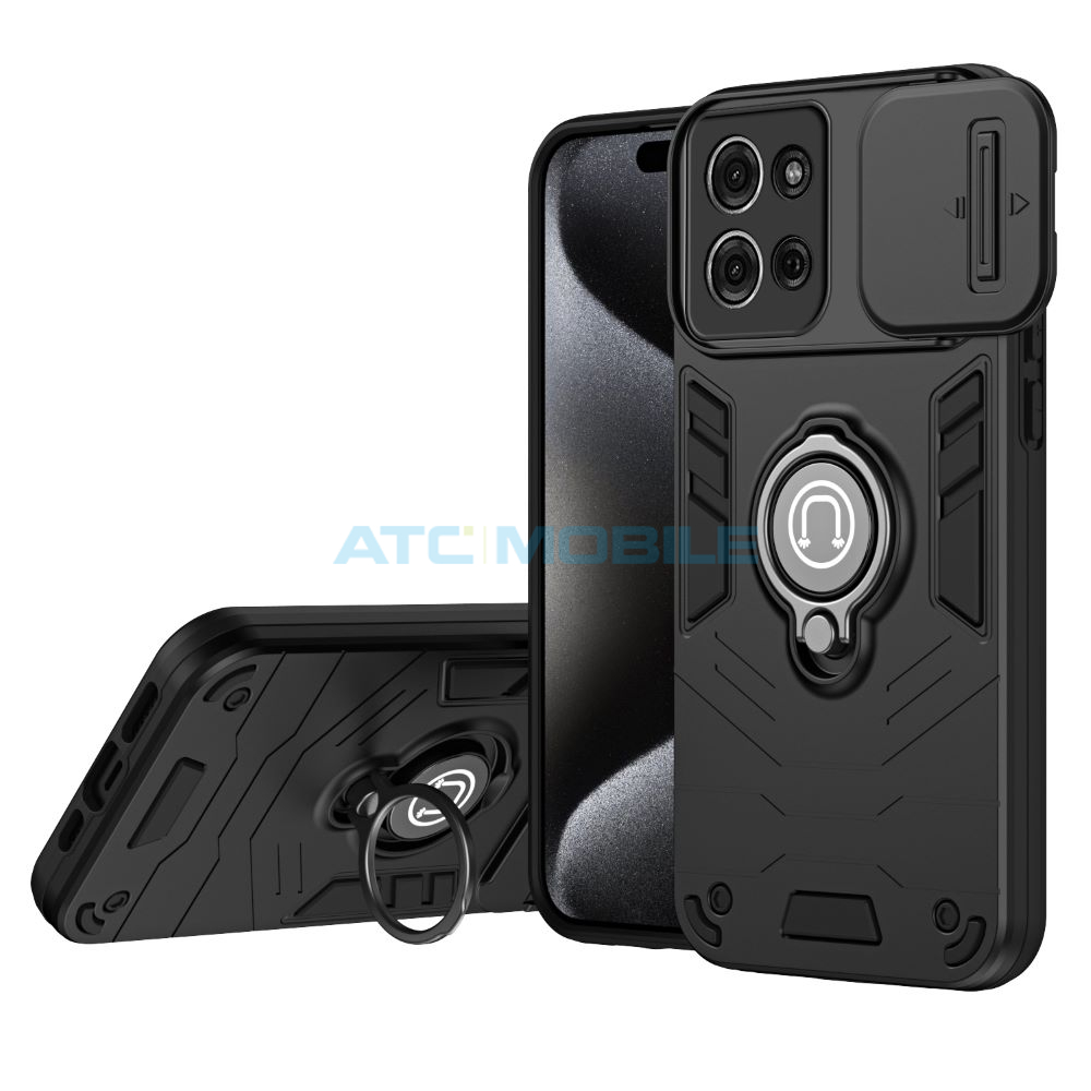 ATC-BCKSPCS-MMG75BK Pouzdro Shield4U Motorola Moto G75 5G (XT2437) Magnetic Buckle černé