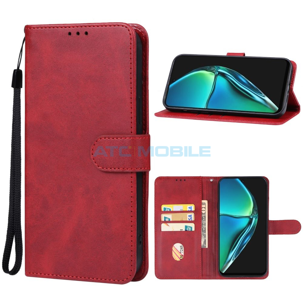 Pouzdro Shield4U Infinix Hot 40i (X6528B) otevírací červené Pouzdro Shield4U Infinix Hot 40i (X6528B) otevírací červené