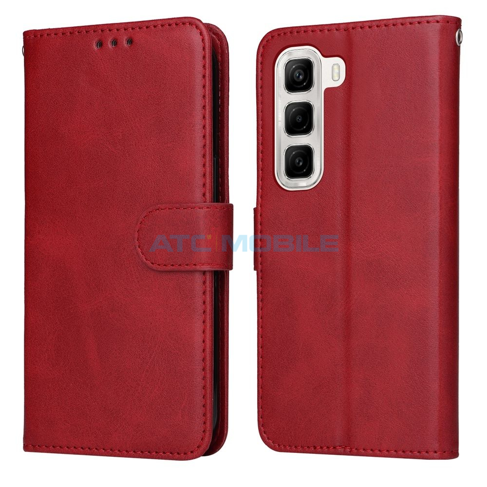 ATC-BOOK-INFH504GRD Pouzdro Shield4U Infinix Hot 50 4G (X6882) Calf Texture čern&eacute;