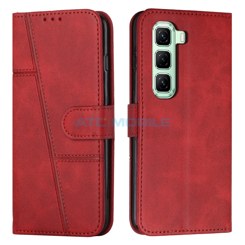 ATC-BOOK-INFH50PRD Pouzdro Shield4U Infinix Hot 50 Pro 4G (X6881) Calf Texture modré