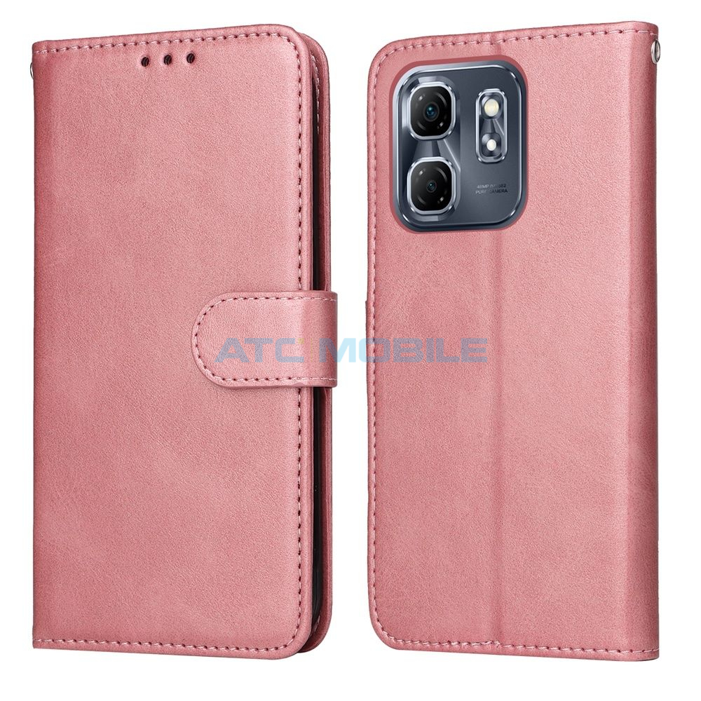 ATC-BOOK-INFH50iRG Pouzdro Shield4U Infinix Hot 50i (X6531), Smart 9 Calf Texture černé