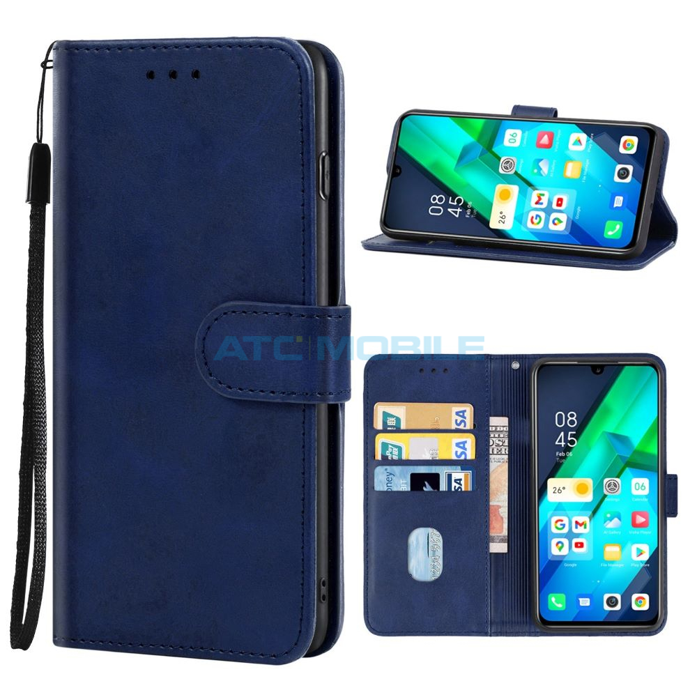 Pouzdro Shield4U Infinix Note 12 G96 (X670) otevírací modré Pouzdro Shield4U Infinix Note 12 G96 (X670) otevírací modré