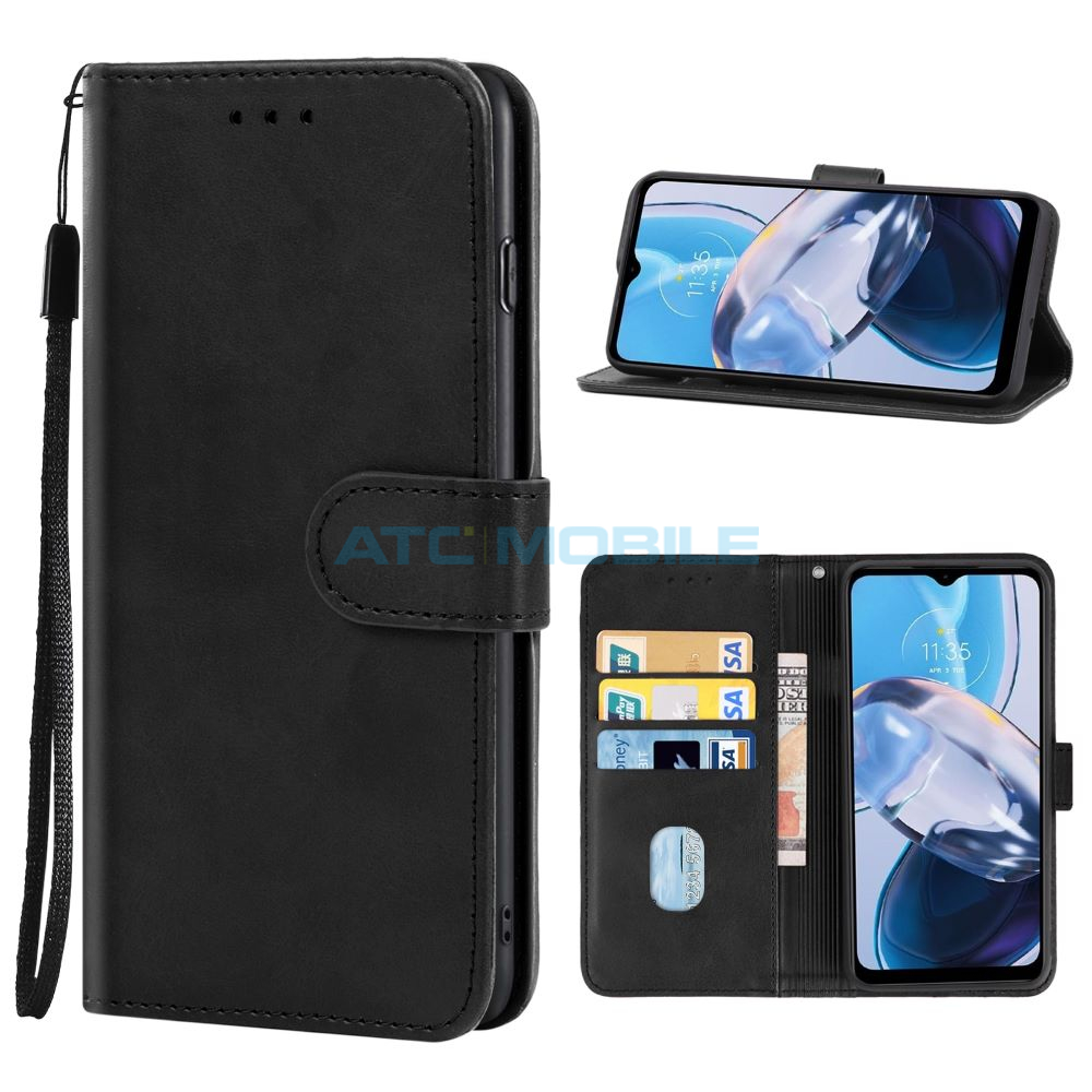 ATC-BOOK-MME32BK Pouzdro Shield4U Motorola Moto E22 (XT2239) otevírací červené