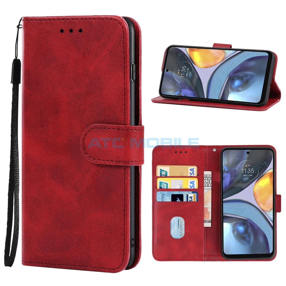 ATC-BOOK-MMG22RD Tvrzen&eacute; sklo Shield4U Motorola Moto E30, E40, G22 Full-Glue čern&eacute; 2,5D