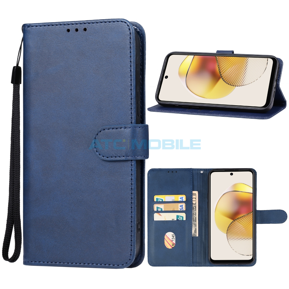ATC-BOOK-MMG73BL Pouzdro Shield4U Motorola Moto G73 5G otev&iacute;rac&iacute; červen&eacute;