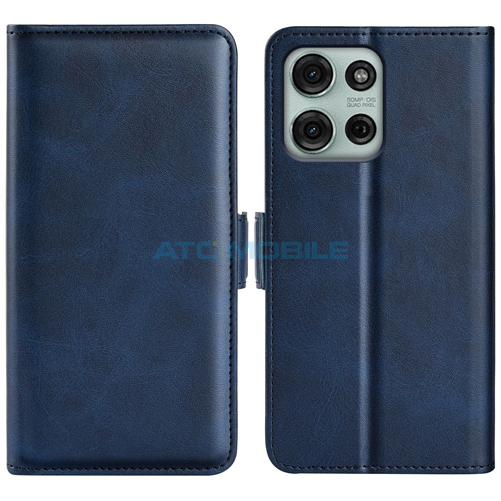 ATC-BOOK-MMG75MBL Pouzdro Shield4U Motorola Moto G75 5G (XT2437) Magnetic Buckle černé