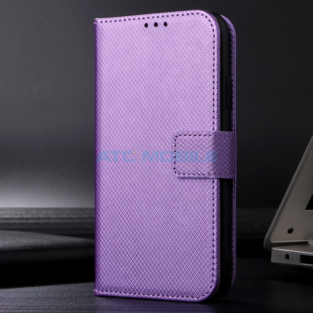 ATC-BOOK-REAL12P5GDPR Pouzdro Shield4U Realme 12+ 5G (RMX3867) Diamond Texture otevírací, černé