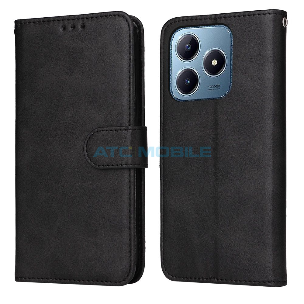 ATC-BOOK-REALN60BK Pouzdro Shield4U Realme Note 60 (RMX3933), C61, C63 (RMX3939) Classic Calf Rose Gold
