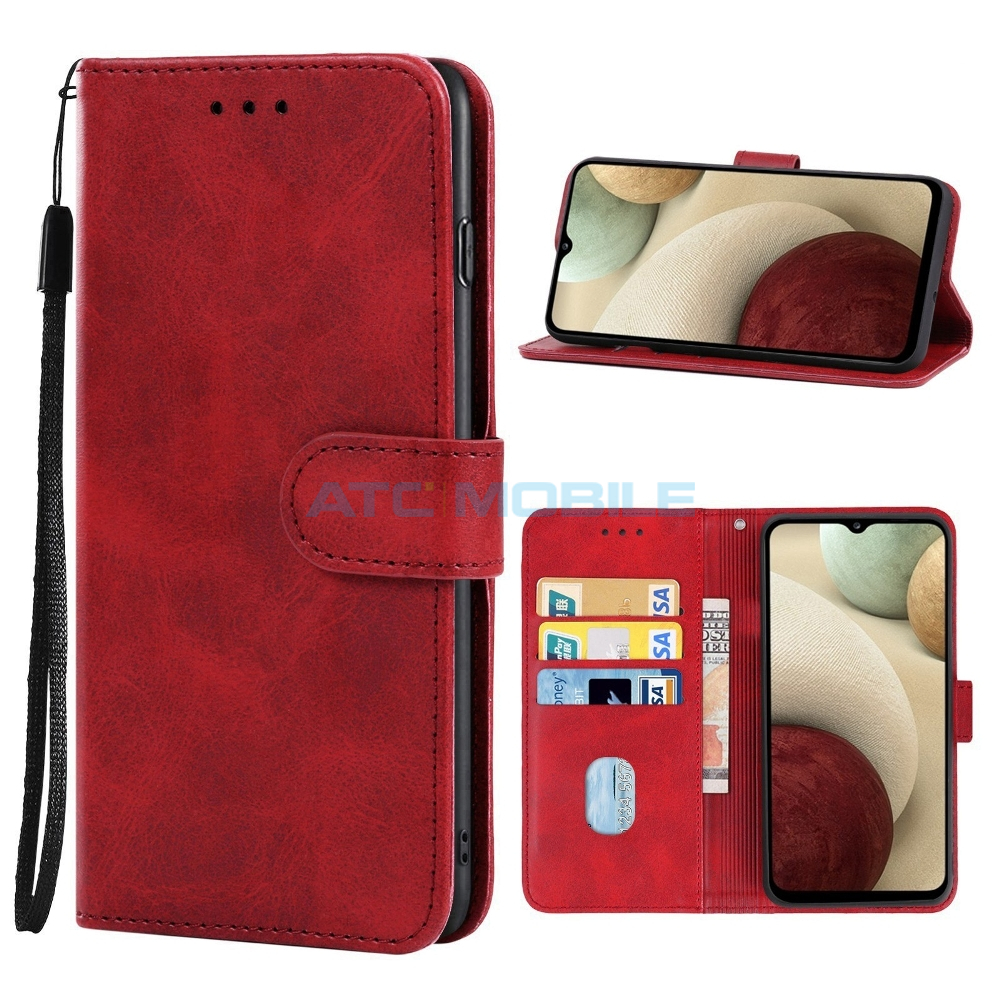 ATC-BOOK-SGA135RD Tvrzené sklo FIXED Full-Cover Samsung Galaxy A13 4G (SM-A135), A13 5G (SM-A136) černé, plné krytí