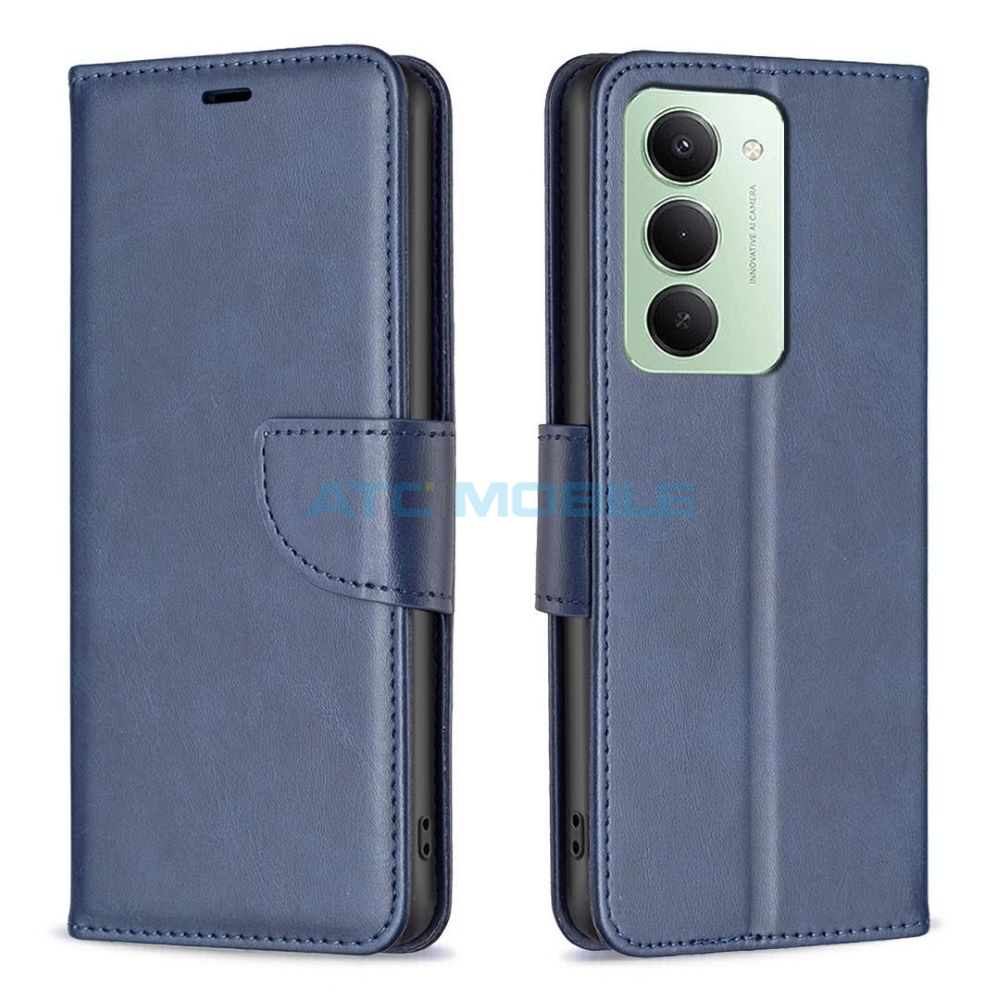 ATC-BOOK-XIAR15LTBL Shield4U Armor MagSafe kryt Xiaomi Redmi 15 5G modr&yacute; s v&yacute;klopn&yacute;m otočn&yacute;m kroužkem