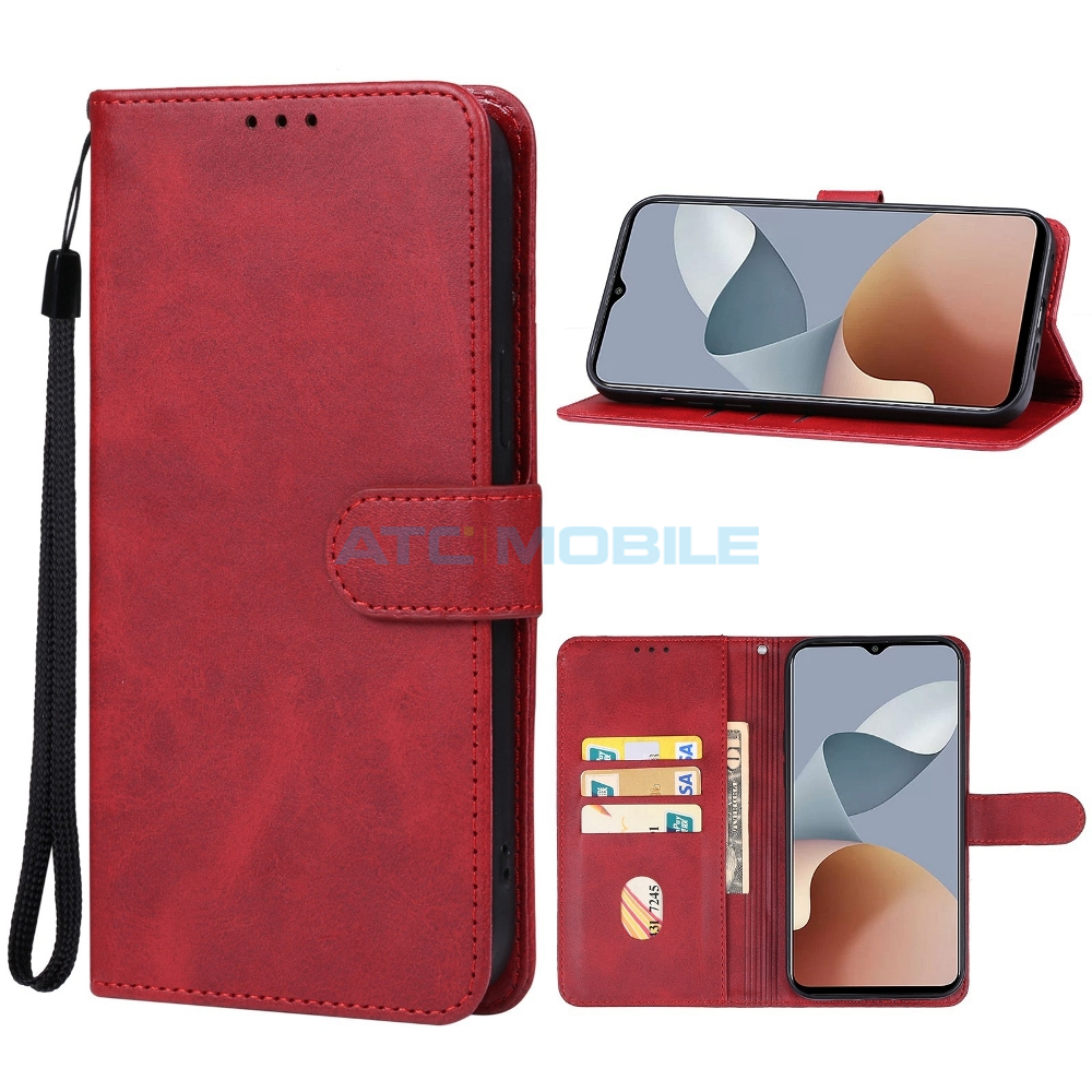 ATC-BOOK-ZTEBA73RD Pouzdro Shield4U ZTE Blade A73 4G, Blade V50S otevírací modré
