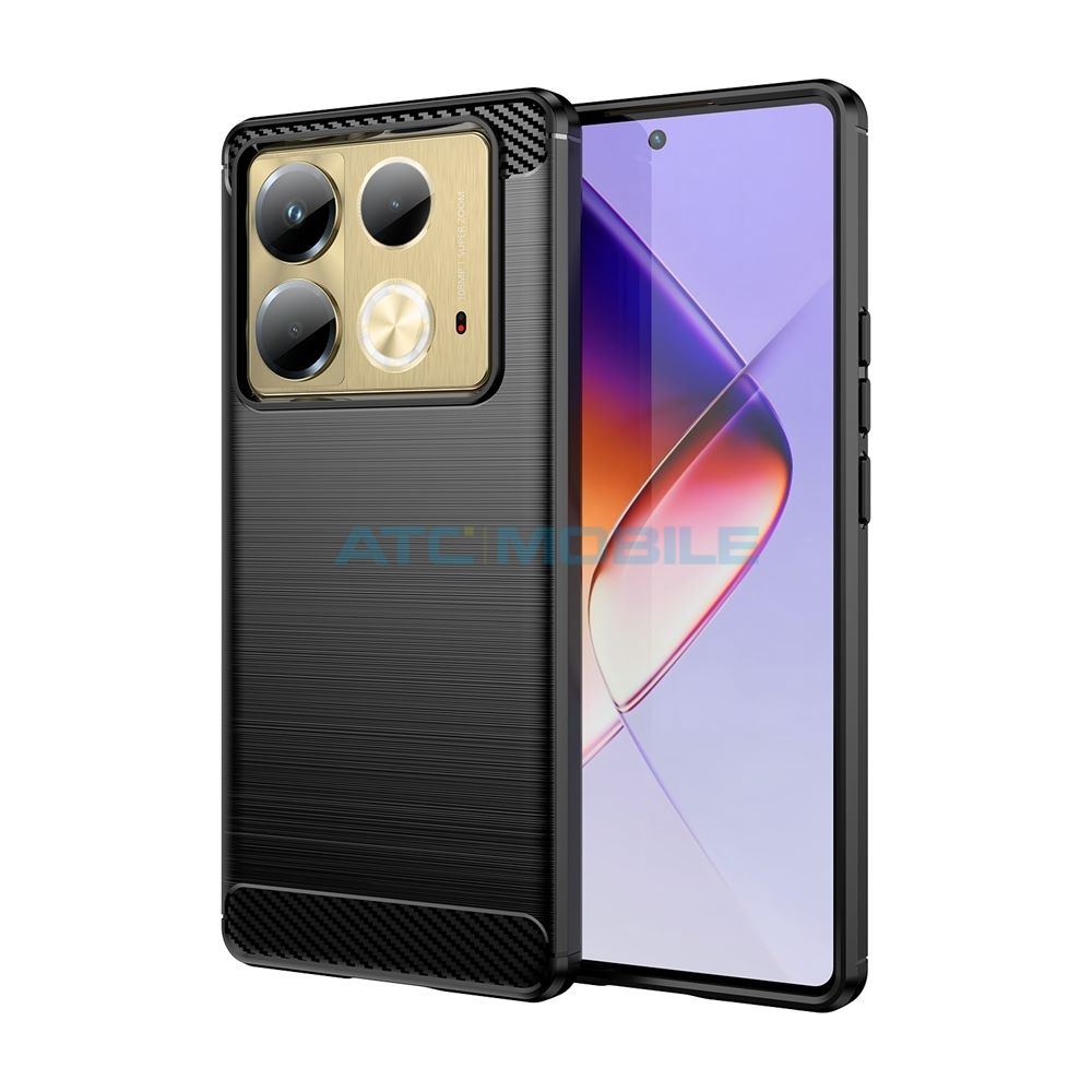 ATC-CARBONBC-INFN40BK Silikonový kryt Shield4U Infinix Note 40 (X6853) černý