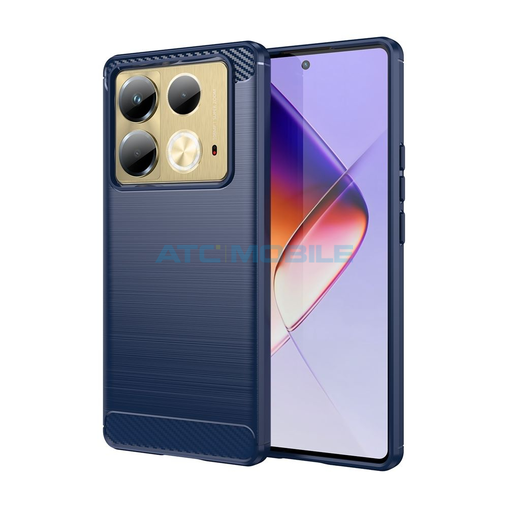 ATC-CARBONBC-INFN40BL Silikonový kryt Shield4U Infinix Note 40 (X6853) černý