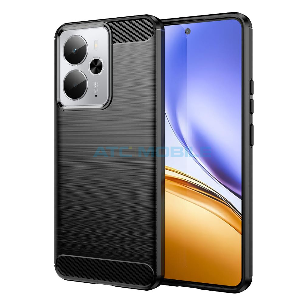 ATC-CARBONBC-REAL14T5G Shield4U Carbon Fiber Case Realme 14T 5G červené