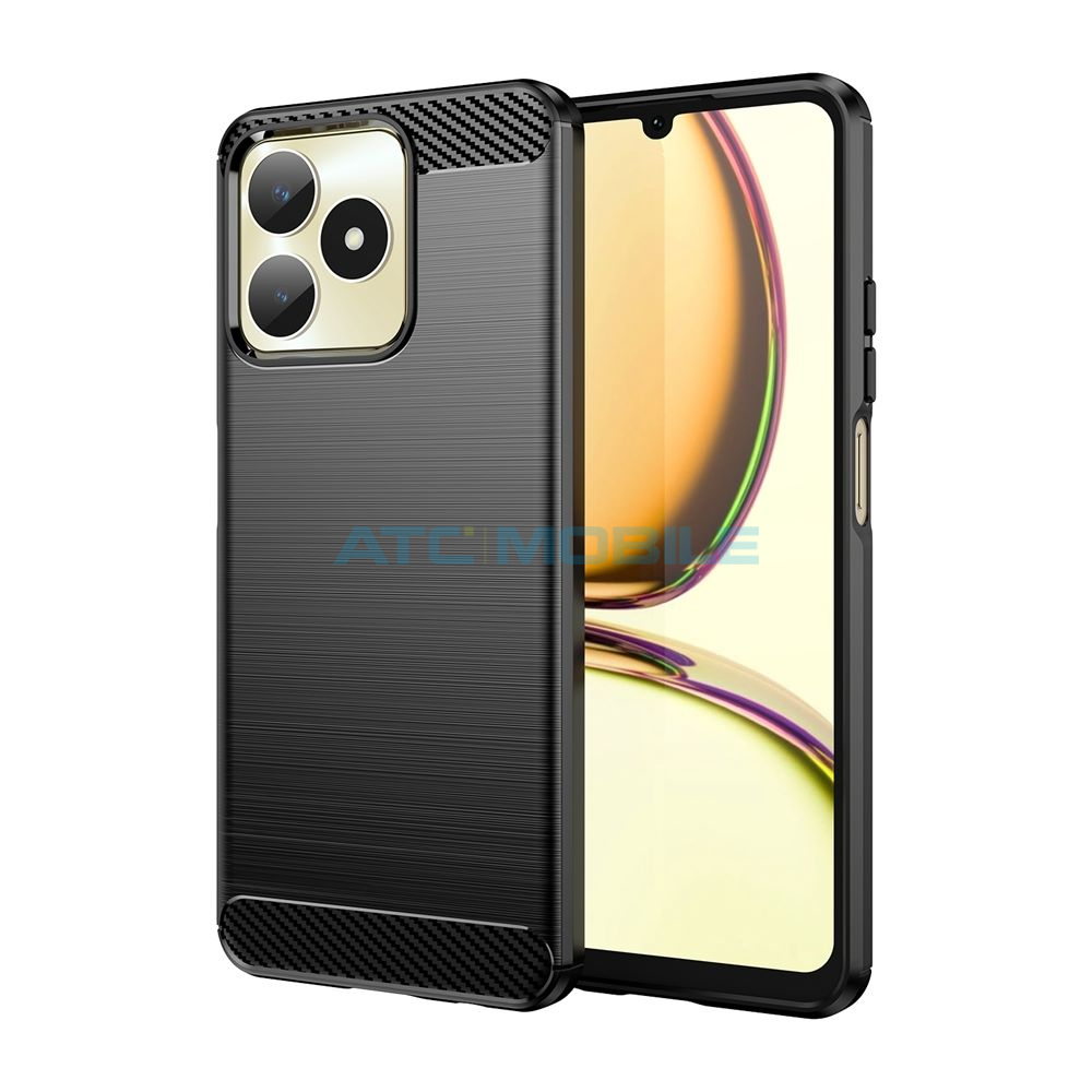 Shield4U Carbon Fiber Case Realme Note 50 (RMX3834) černé Shield4U Carbon Fiber Case Realme Note 50 (RMX3834) černé