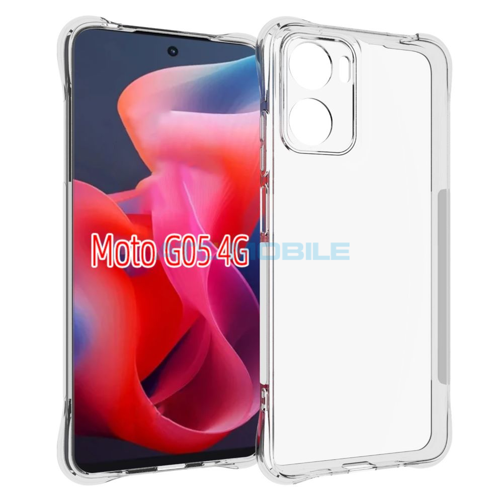 Shockproof kryt Shield4U Motorola Moto G05 4G (XT2523) transparentní Shockproof kryt Shield4U Motorola Moto G05 4G (XT2523) transparentní