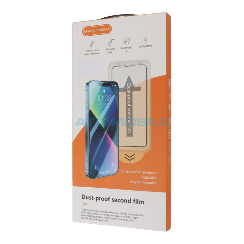 ATC-GLASS-IPH17PMIFBK_1 iPhone 17 zadní kryt s logem, rámem včetně magnetů a sklíček kamer černý (OEM)