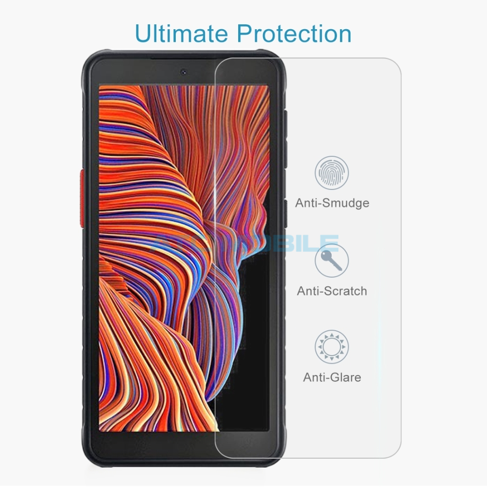 ATC-GLASS-SGG525 Shockproof Carbon Fiber kryt Shield4U Samsung Galaxy XCover 5 (SM-G525) černý