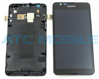 Displej + dotykový panel + přední rámeček Sony Xperia E4g (E2003, E2006, E2033) černý - 78P8610001F Displej + dotykový panel + přední rámeček Sony Xperia E4g (E2003, E2006, E2033) černý - 78P8610001F