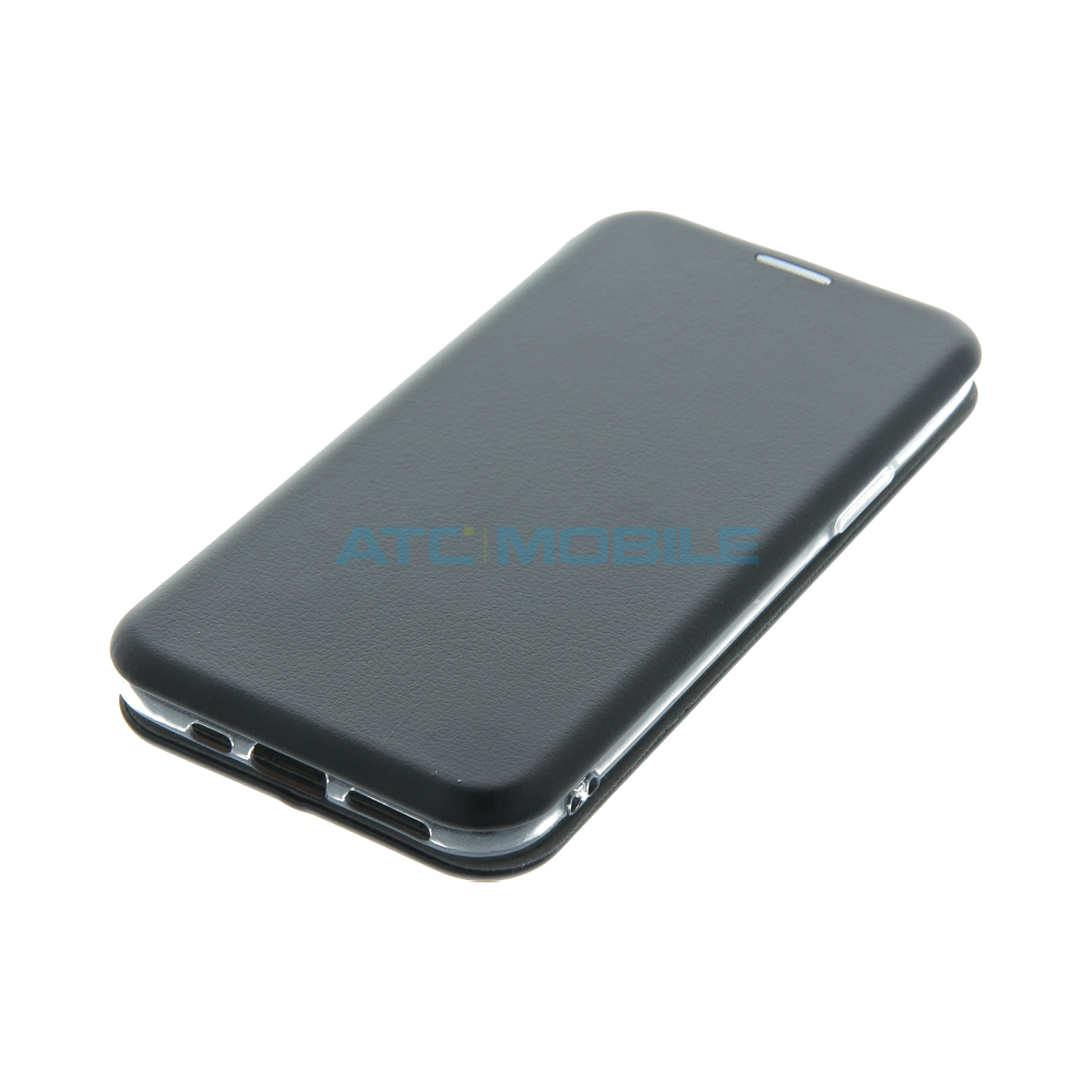 SWISS-BOOKSH-XIASR9CBK Pouzdro Book Xiaomi Redmi 9C otev&iacute;rac&iacute; čern&eacute;