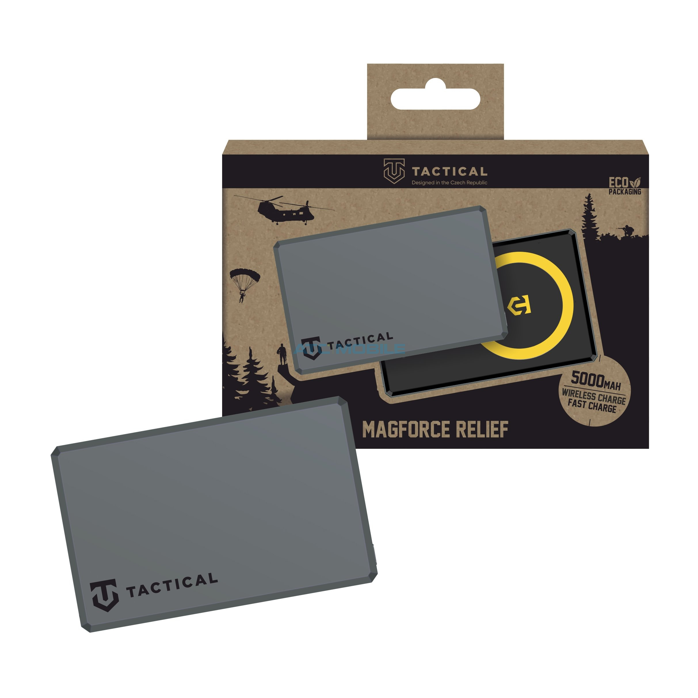 Powerbanka Tactical MagForce Relief 5000mAh (USB-C, MagSafe) Powerbanka Tactical MagForce Relief 5000mAh (USB-C, MagSafe)