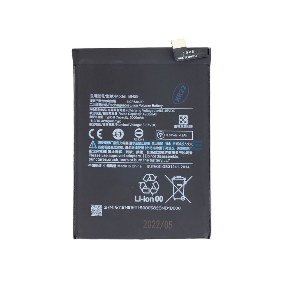 BN59-OEM Displej + dotyk Xiaomi Redmi Note 10 4G, Note 10s (AMOLED)