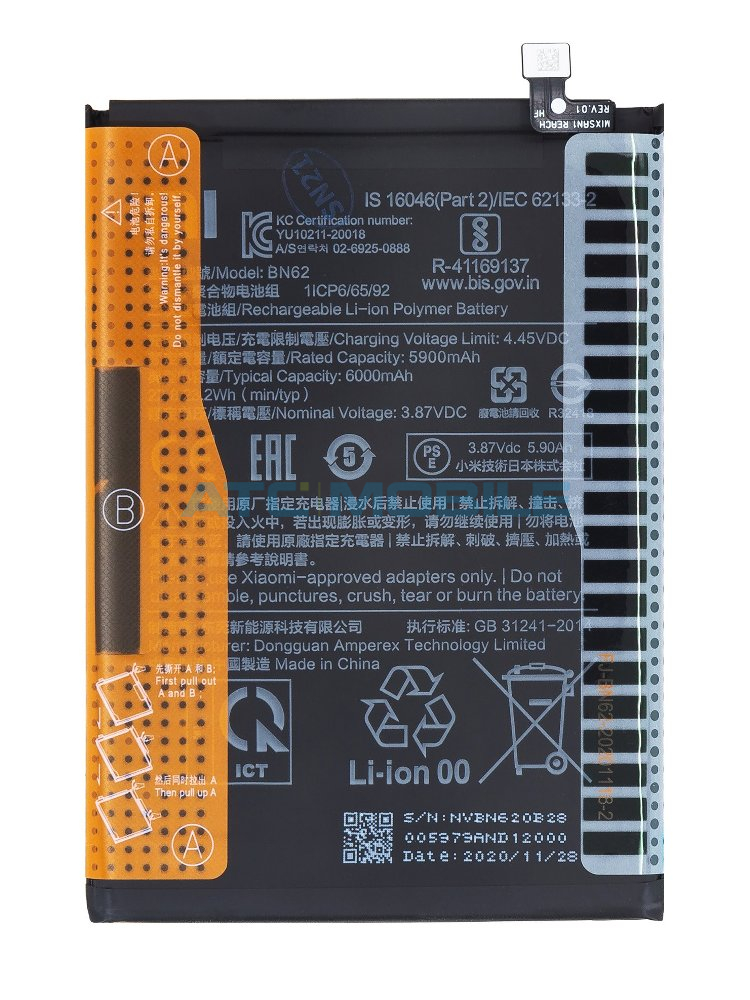 BN62 Sklo FIXED Full-Cover Poco M3 černé, plné krytí