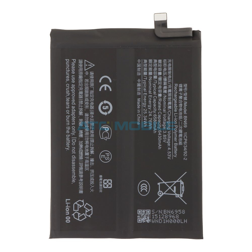 BN69 Pouzdro CaseMe Book Redmi Note 15 Pro 5G červené