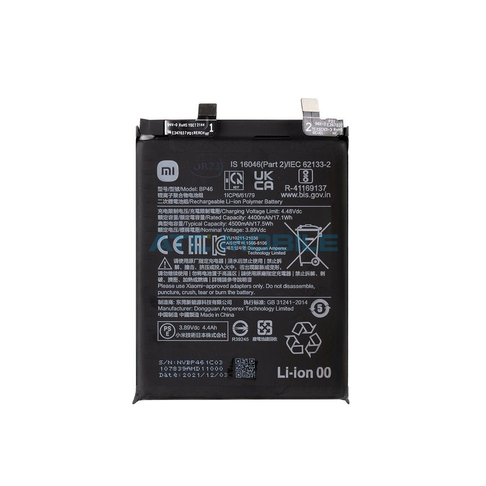 BP46 Pouzdro Book Xiaomi 12 5G otev&iacute;rac&iacute; čern&eacute;