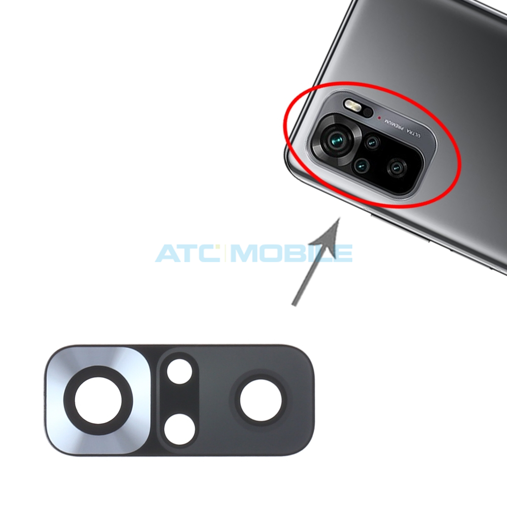 XIARN10-CAMLENSBK Displej + dotyk Xiaomi Redmi Note 10 4G, Note 10s (AMOLED)